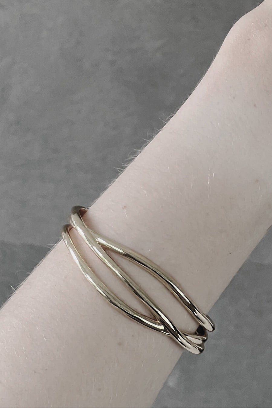 Passion 3 Streng armring - forgyldt